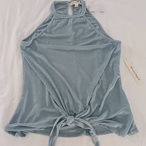 Above & Beyond Medium Halter top style in Ice Blue